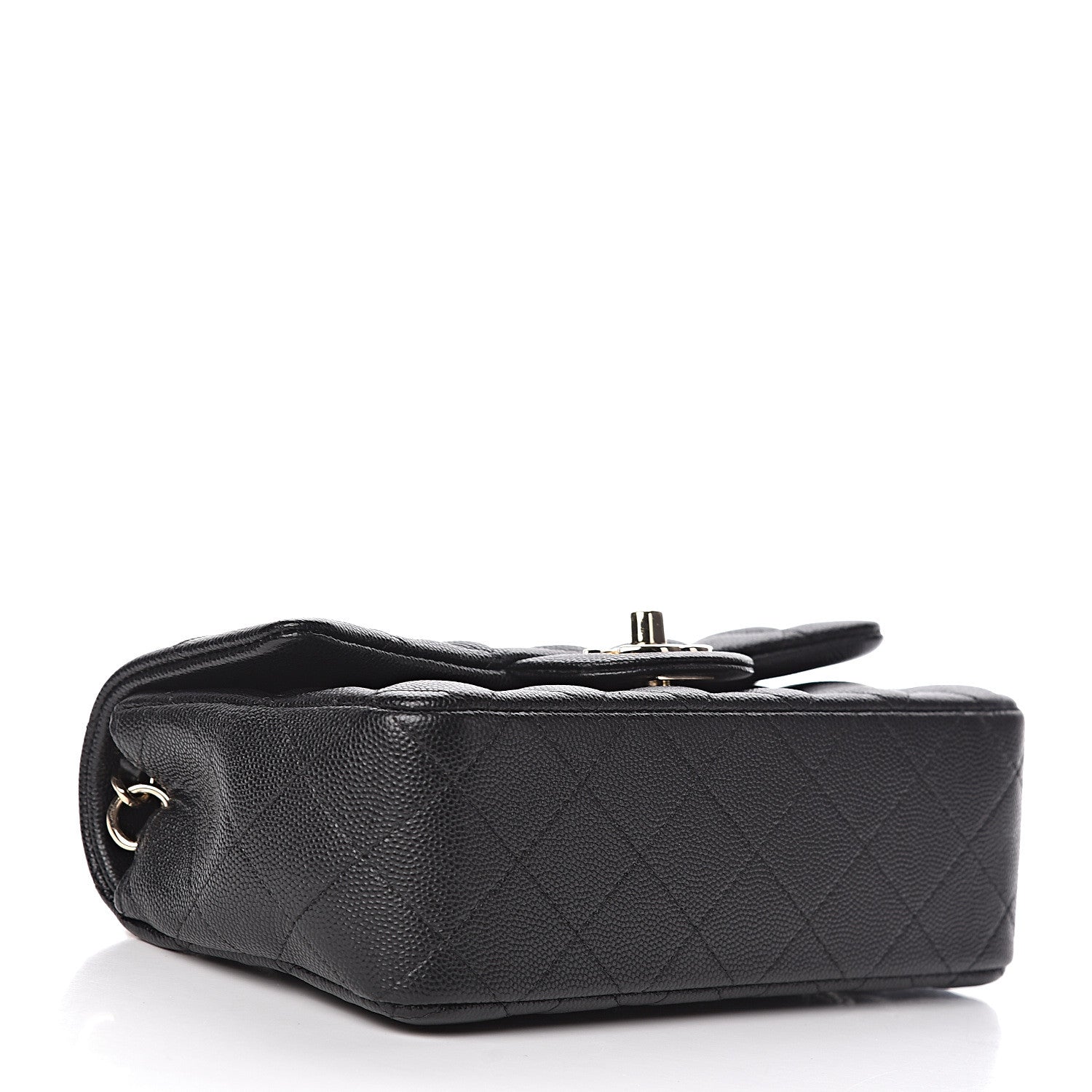 Chanel Caviar Quilted Mini Rectangular Flap Black 4 of 11