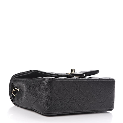 Chanel Caviar Quilted Mini Rectangular Flap Black 4 of 11