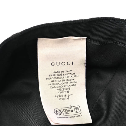 Gucci Monogram Web Baseball Hat XL Black 8 of 8