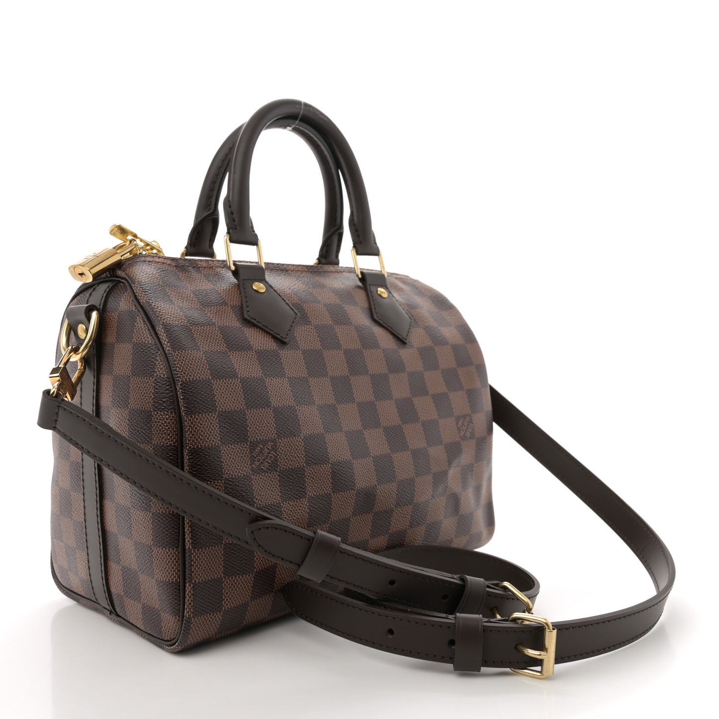 Damier Ebene Speedy Bandouliere 25