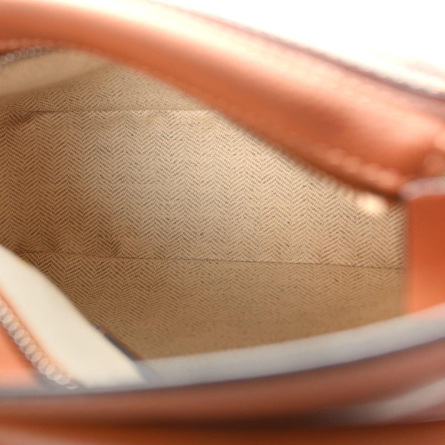 Calfskin Mini Puzzle Bag Tan Black