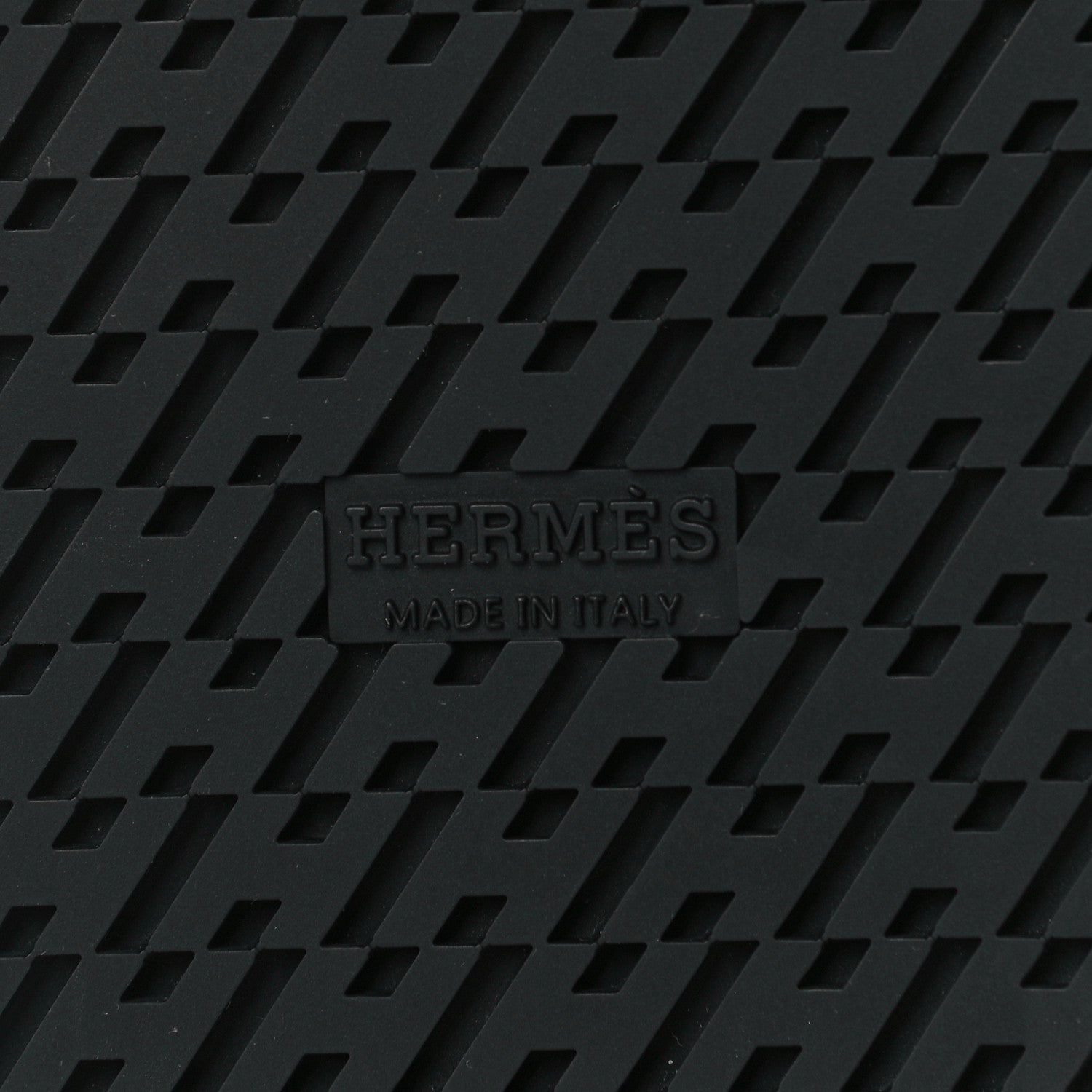 Hermes Calfskin Woolskin Womens Chypre Sandals 37.5 Black 6 of 8