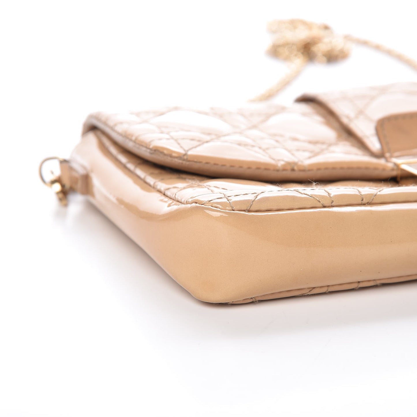 Patent Cannage New Lock Pouch Beige