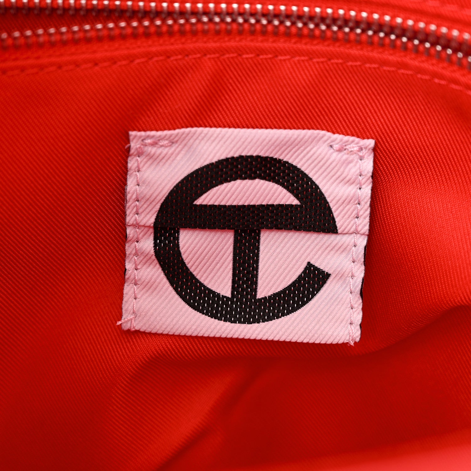 Telfar Vegan Leather Medium Shopping Bag Red 6 of 10