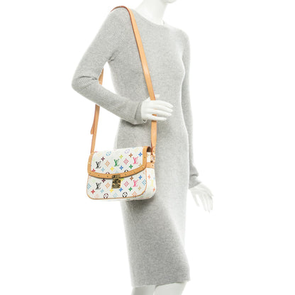 Louis Vuitton Monogram Multicolor Sologne White 2 of 7