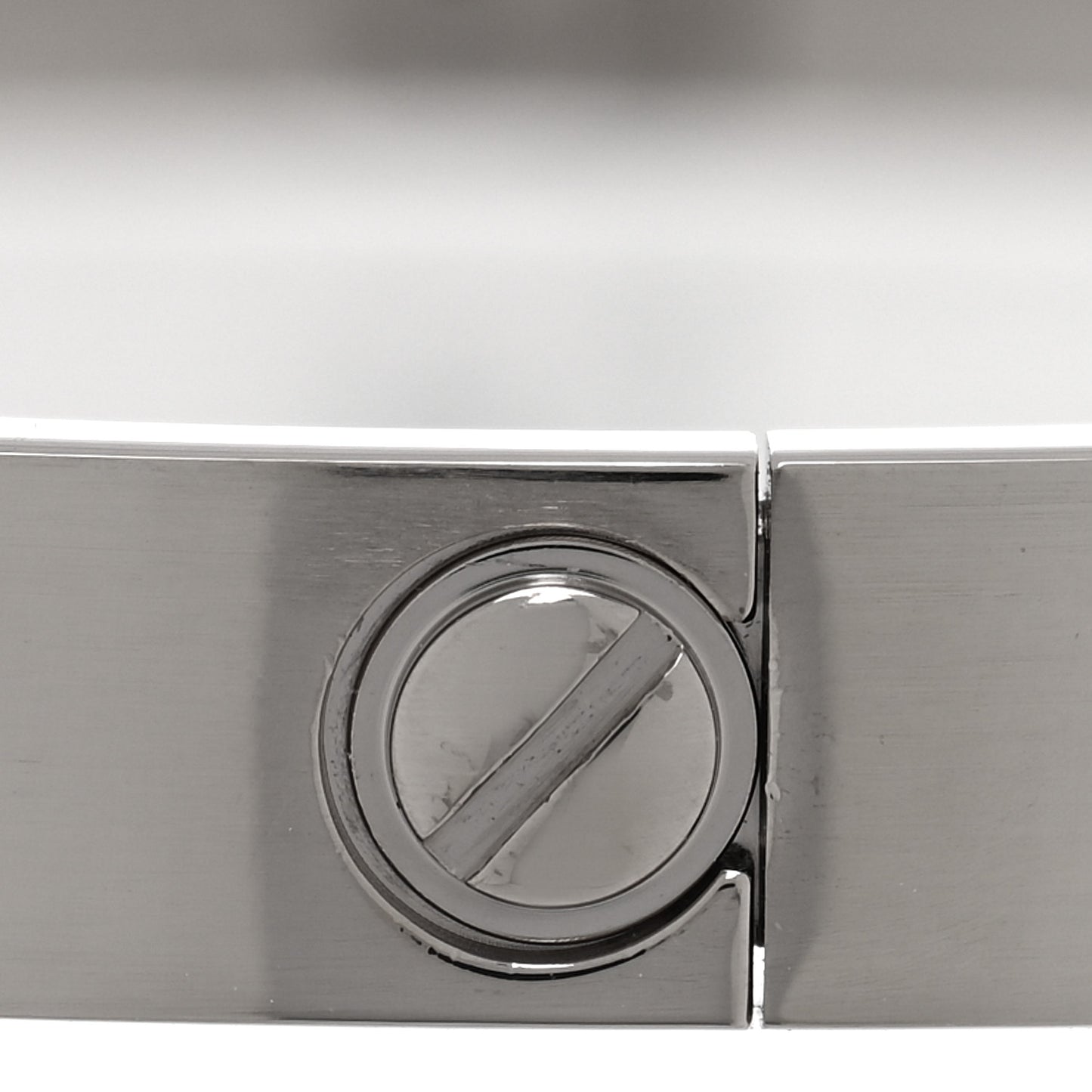 18K White Gold LOVE Bracelet 19