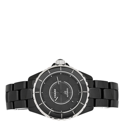 Chanel Stainless Steel Ceramic 38mm J12 Phantom Automatic Watch Black 2 of 5