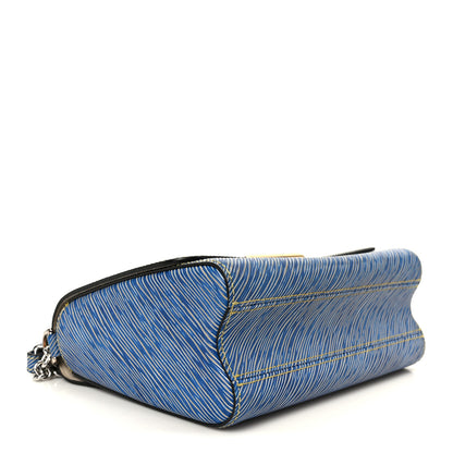 Louis Vuitton Epi Twist Shoulder Bag MM Denim Light 5 of 13