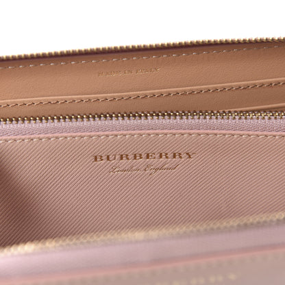 Burberry Trench Calfskin Zip Around Wallet Ash Rose 6 of 12