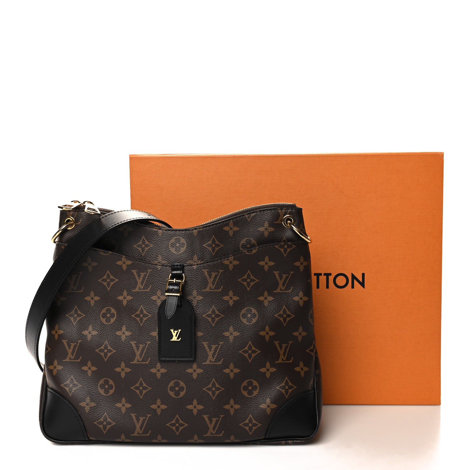 Louis Vuitton Monogram Odeon MM Black 11 of 11