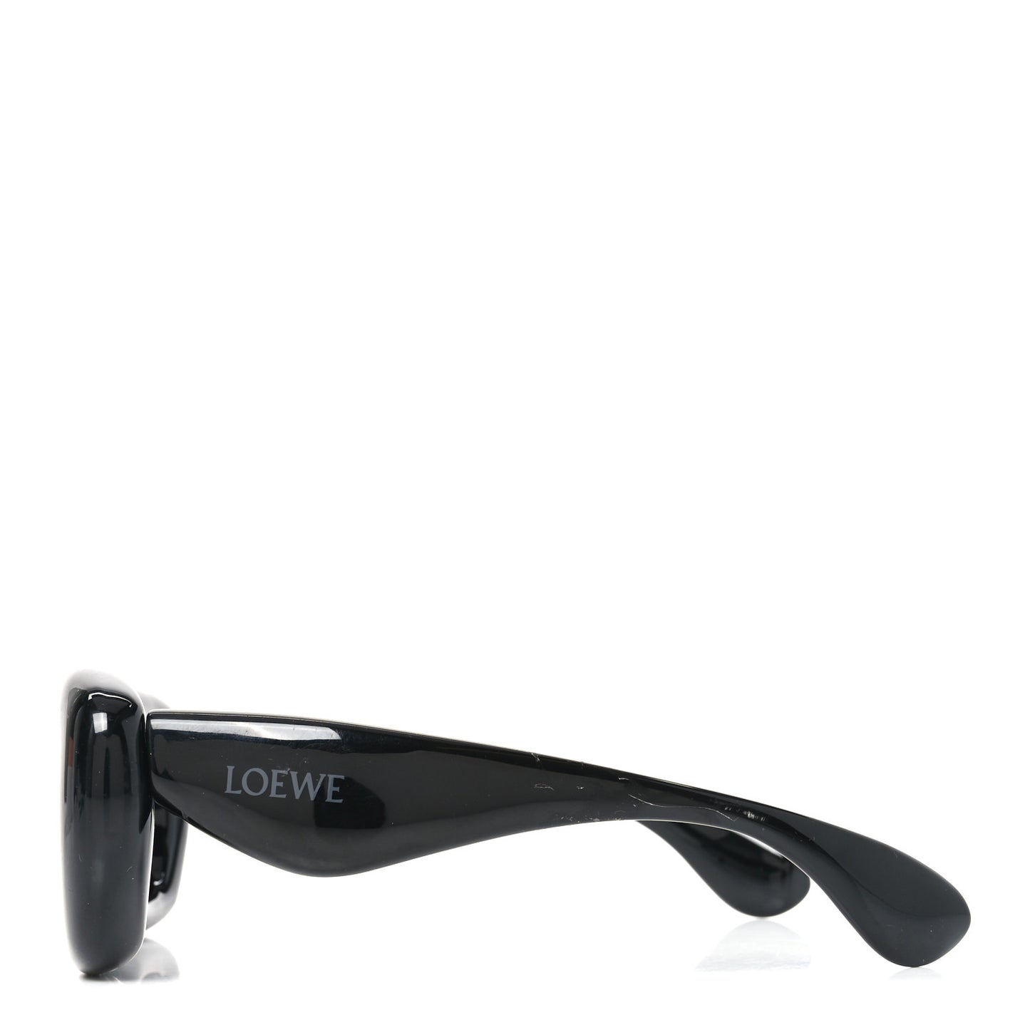 Acetate Inflated Cat Eye Sunglasses LW401171 Black