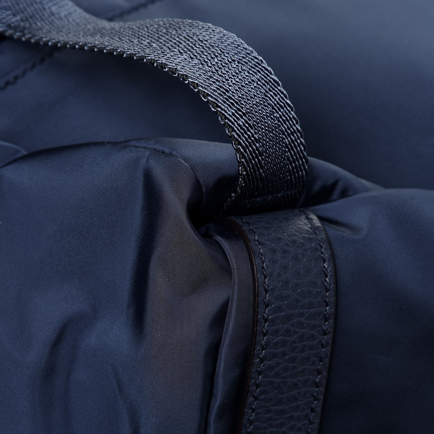 Nylon Monogram Medium Light Double Buckle Backpack Tide