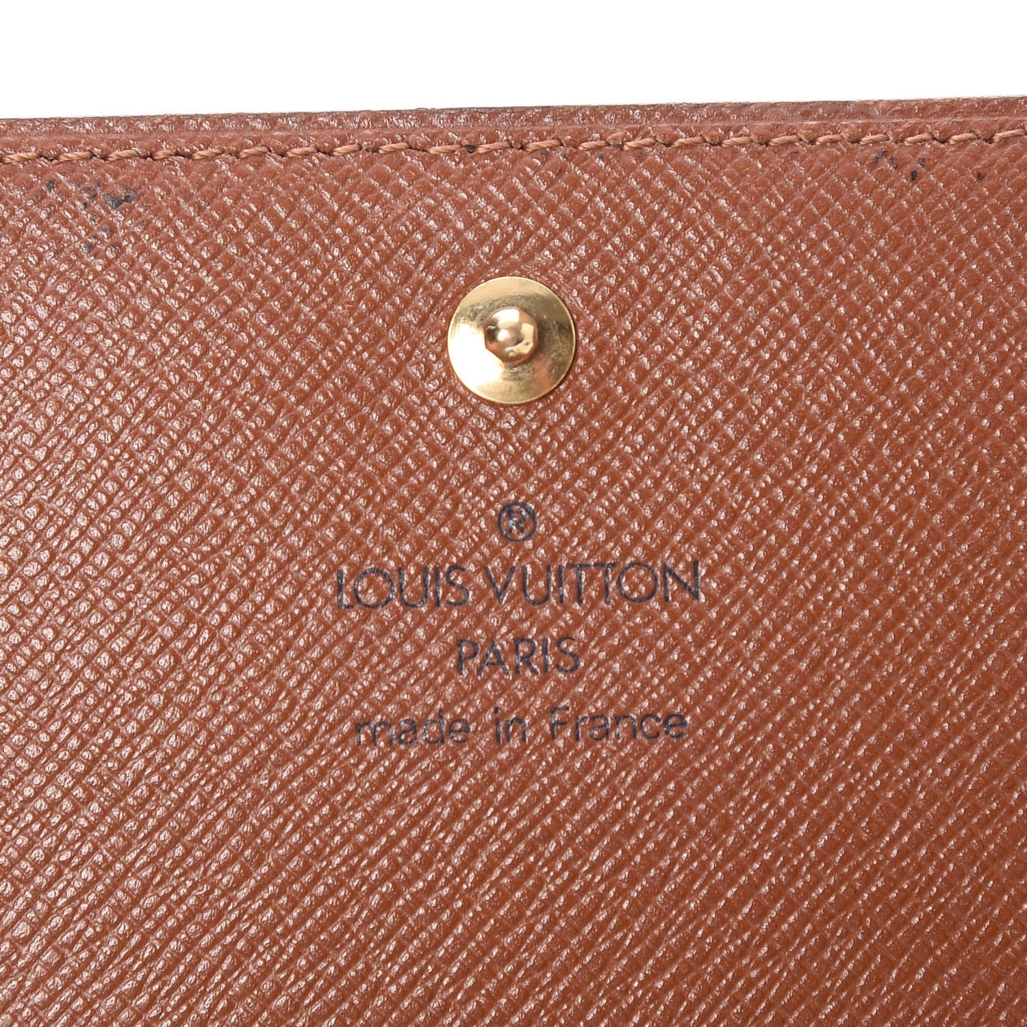 Louis Vuitton Monogram Porte-Monnaie Tresor Wallet 6 of 8