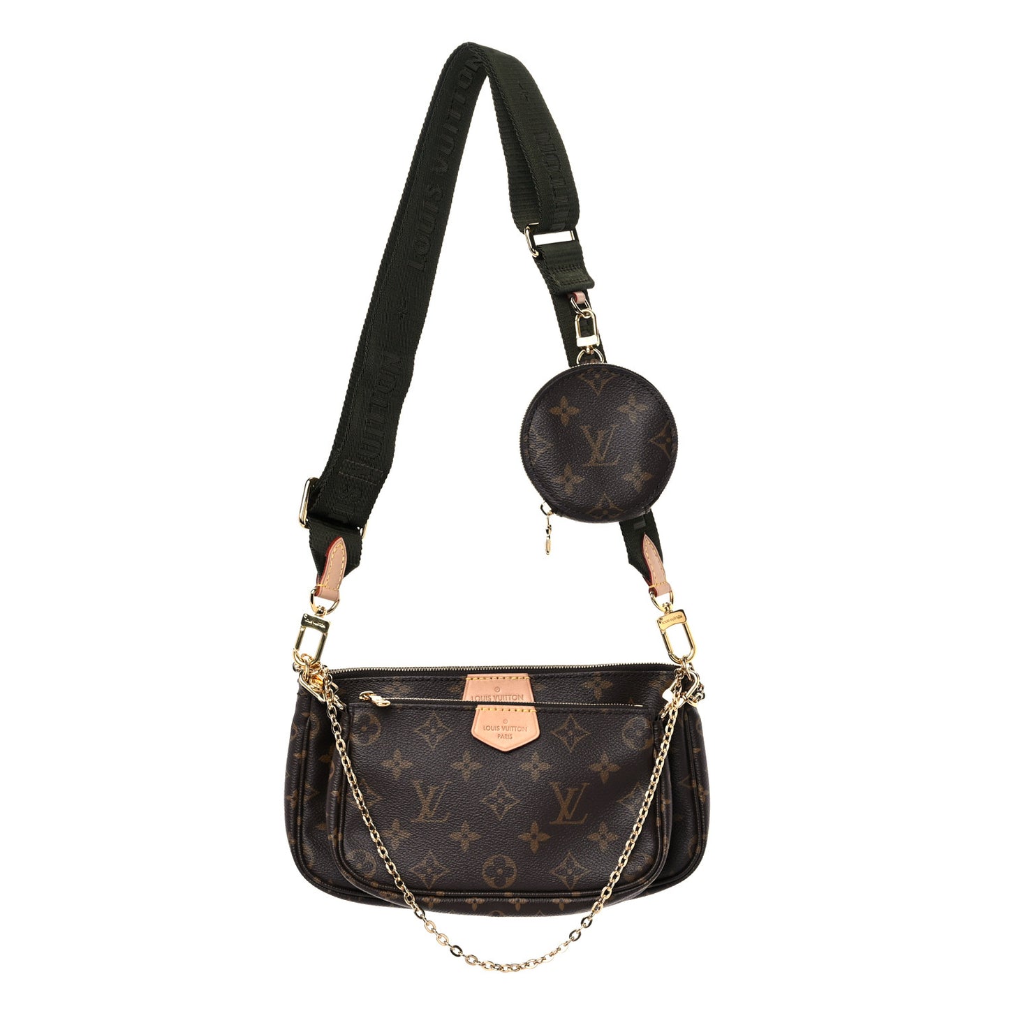 Monogram Multi Pochette Accessories Kaki