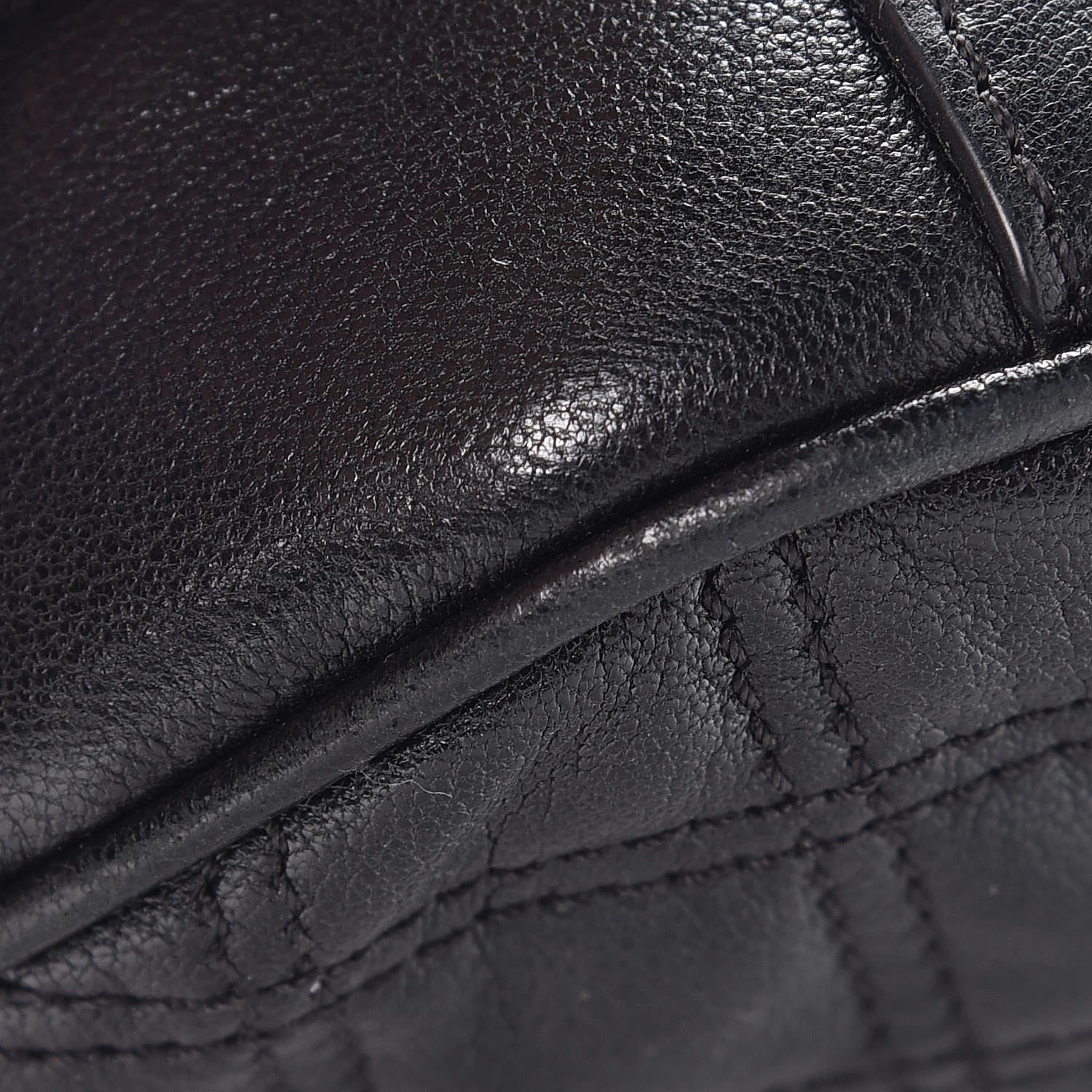 Marc Jacobs Lacquered Lambskin Cooper Black 9 of 17