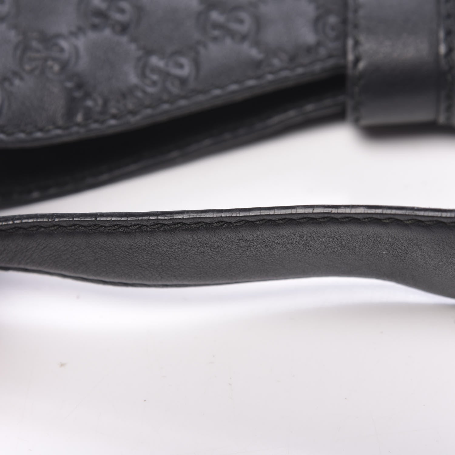 Gucci Guccissima Large New Ladies Web Hobo Black 9 of 15