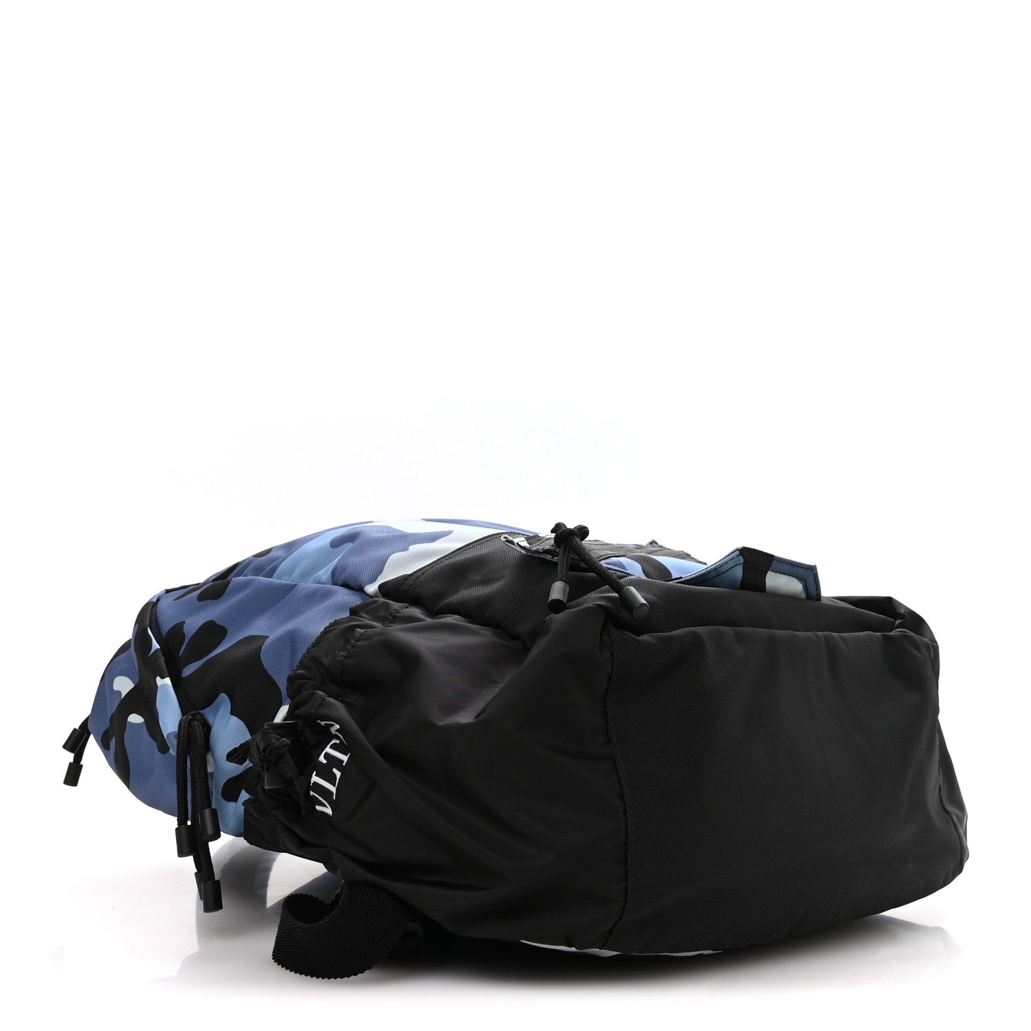 Valentino Garavani Nylon Camouflage Backpack Blue 3 of 8