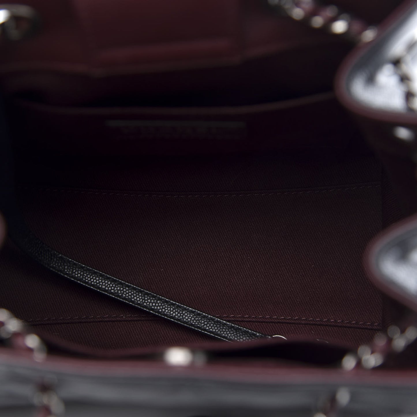 Caviar Quilted Small CC Bucket Bag Black