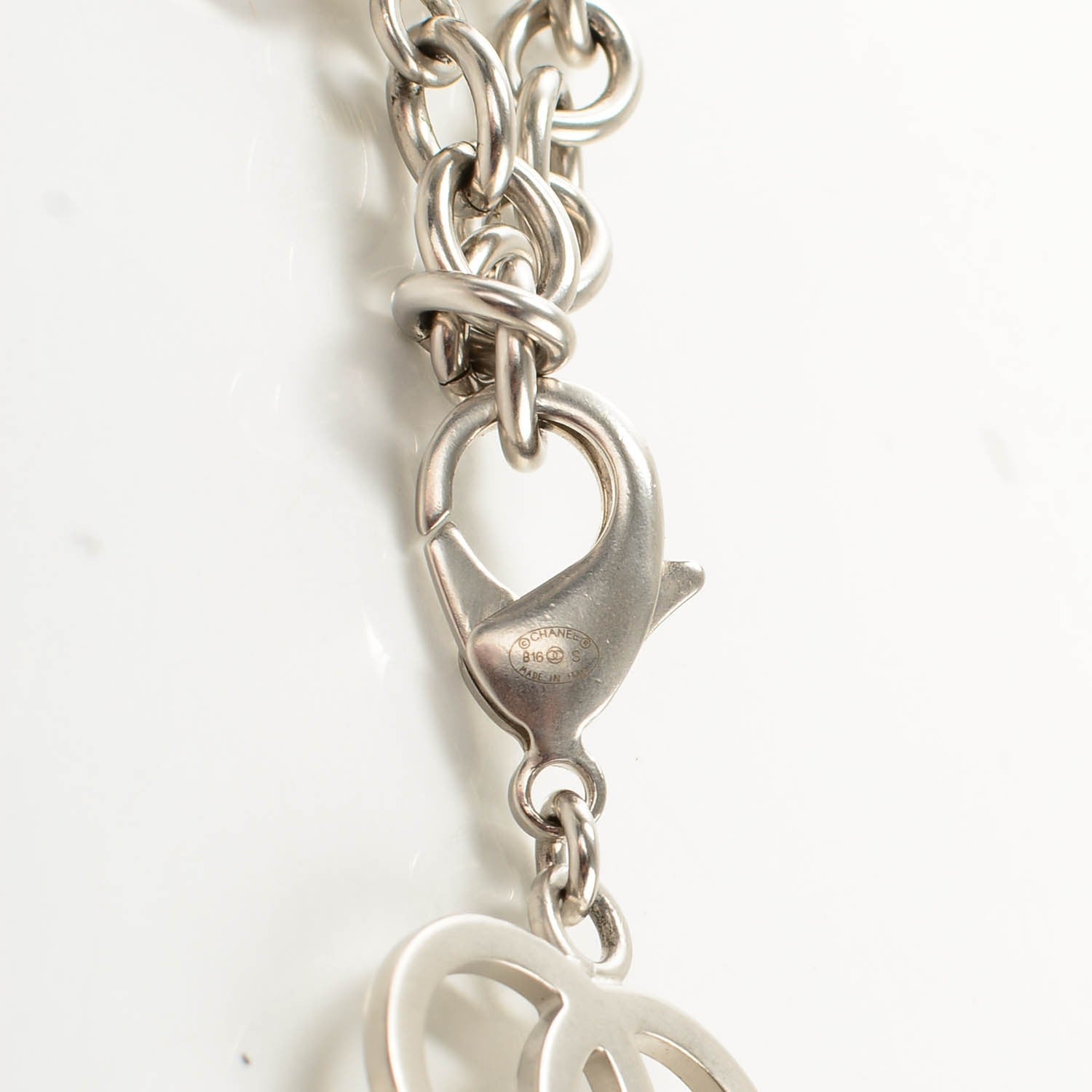 Chanel Chain CC Belt Silver 4 of 4