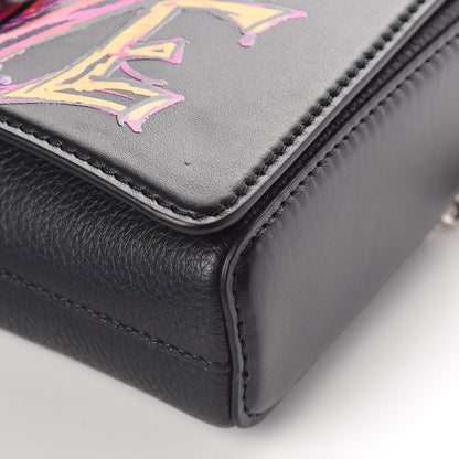 Christian Louboutin Calfskin Love RubyLou Clutch Black 9 of 9