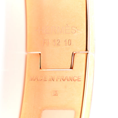 Hermes Enamel Printed Panoplie Equestre Clic Clac H Bracelet 4 of 4