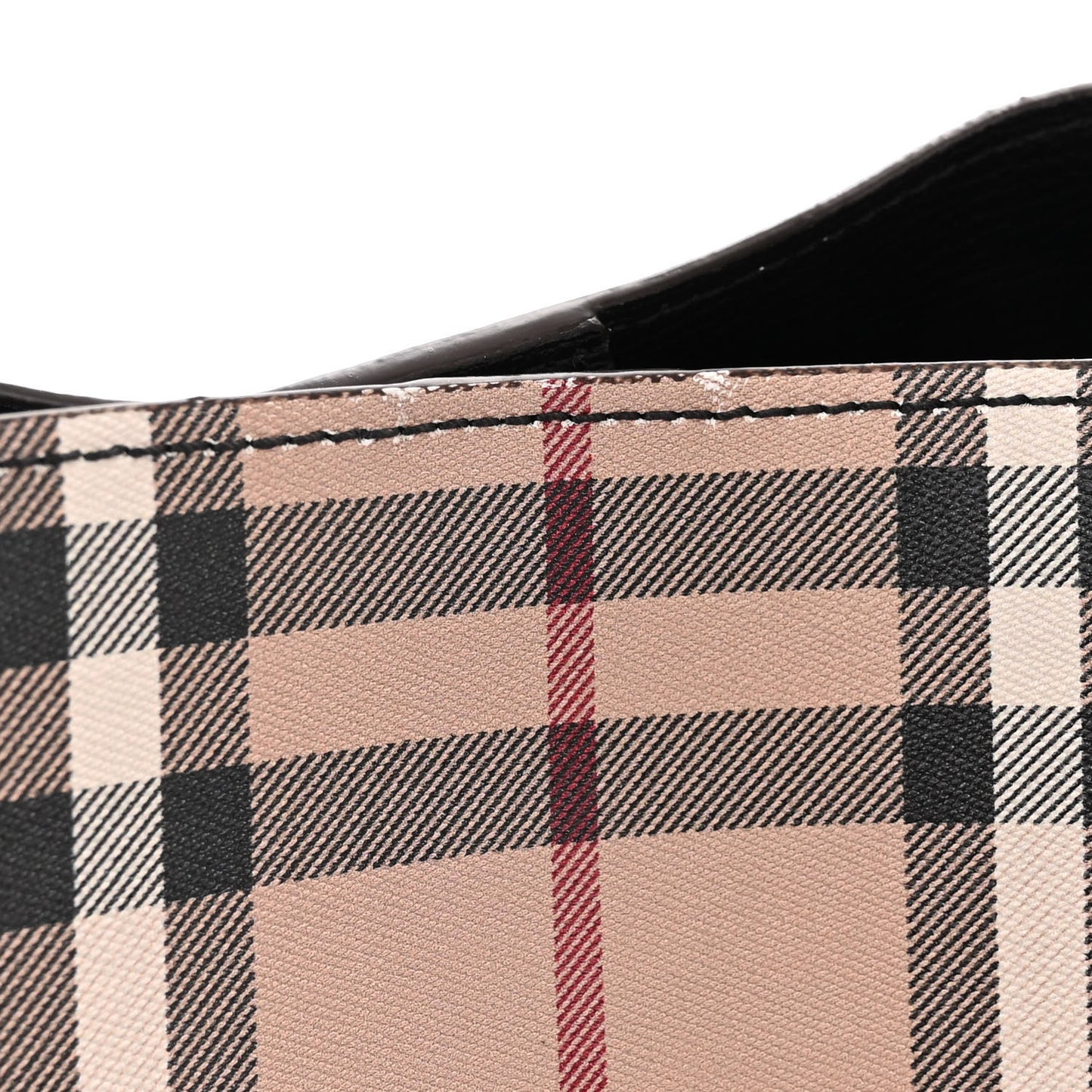 Haymarket Check Colours Small Lorne Bucket Crossbody Black