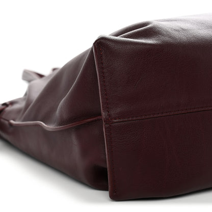 Loewe Calfskin Large Flamenco Knot Bag Dark Burgundy 8 of 10