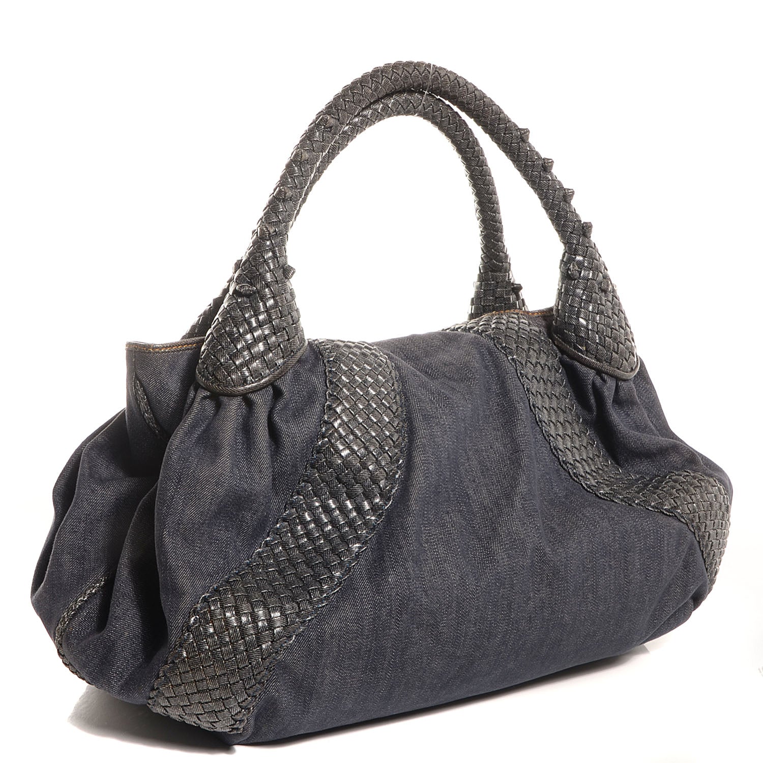 Fendi Denim Spalmati Woven Spy Blue 3 of 9