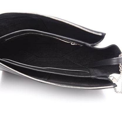 Celine Supple Natural Calfskin Tri-Fold Clutch Black 4 of 11