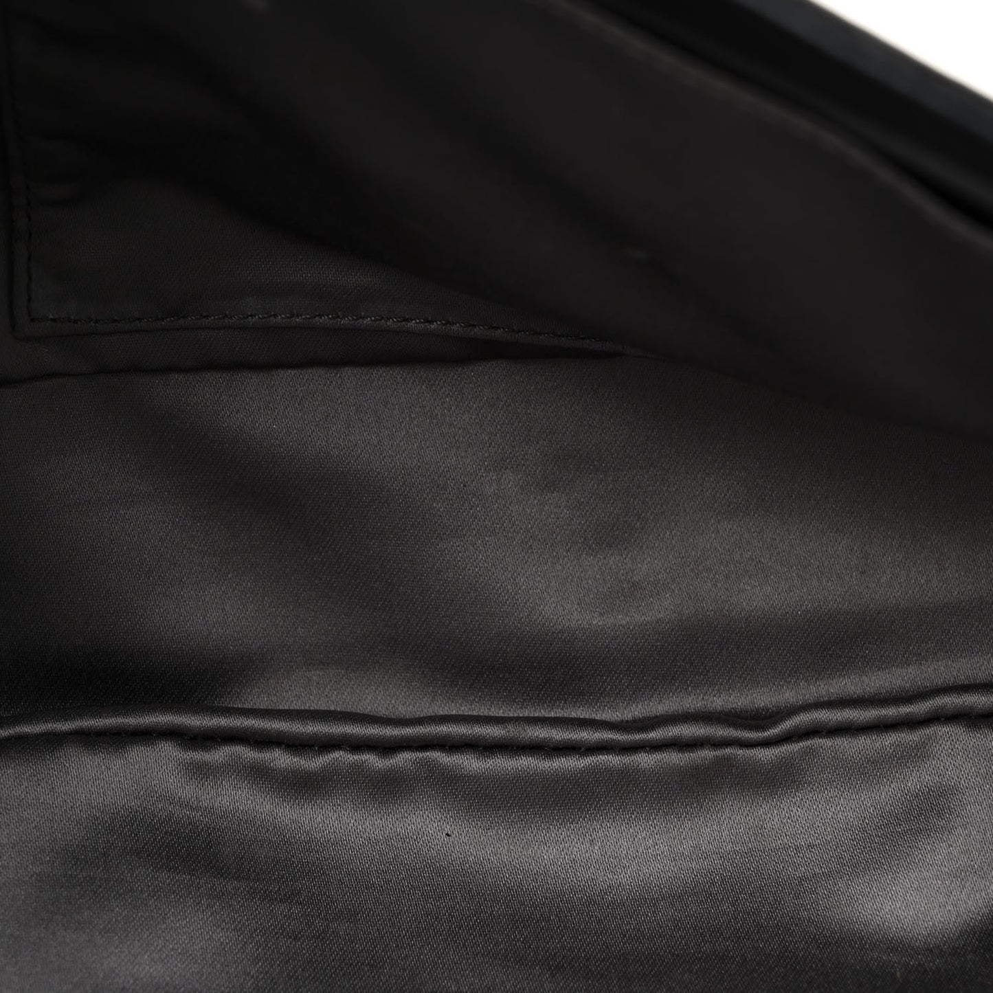 Grained Calfskin Mademoiselle Lock Bijoux Chain Flap Black Black