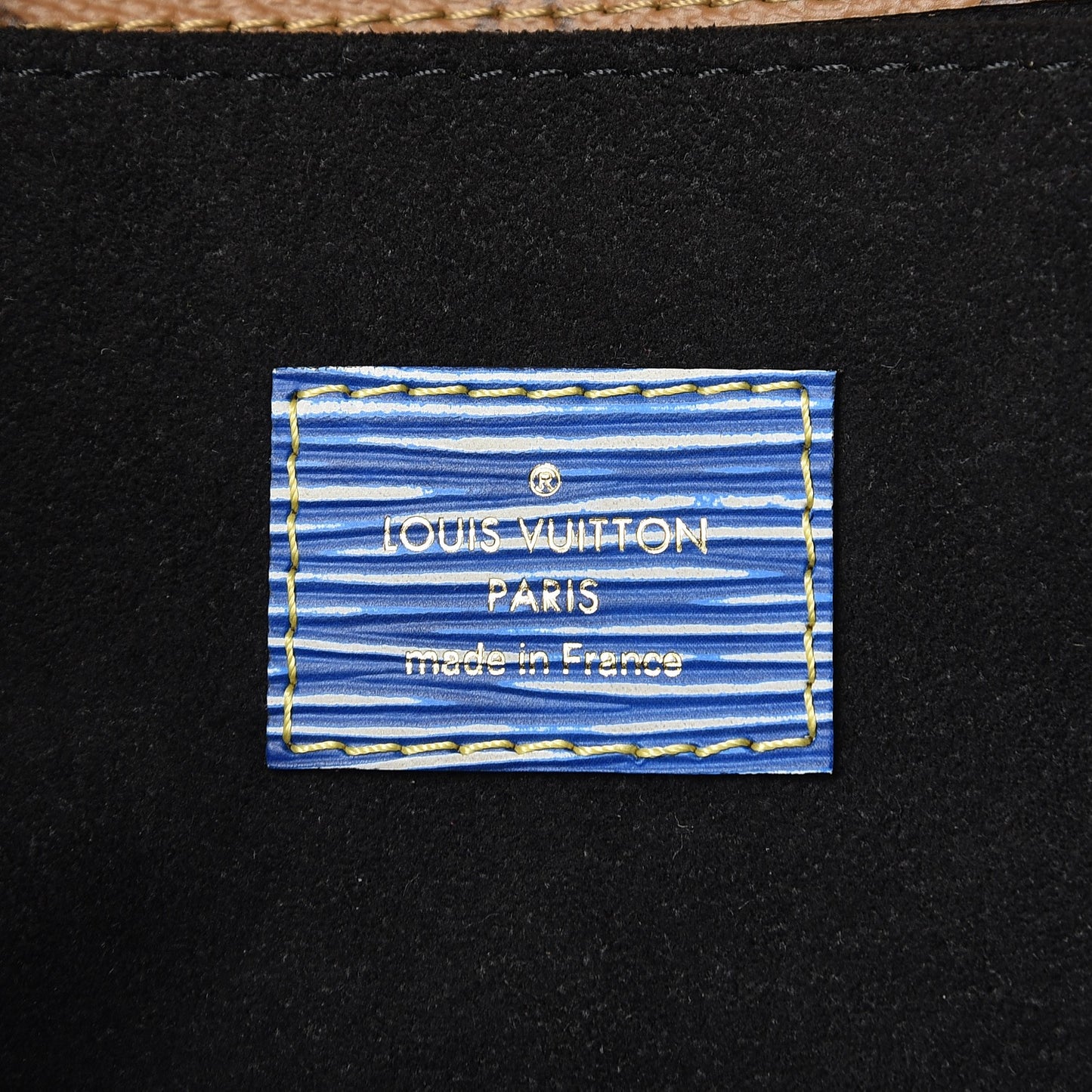 Epi Reverse Monogram Pochette Metis Denim Light