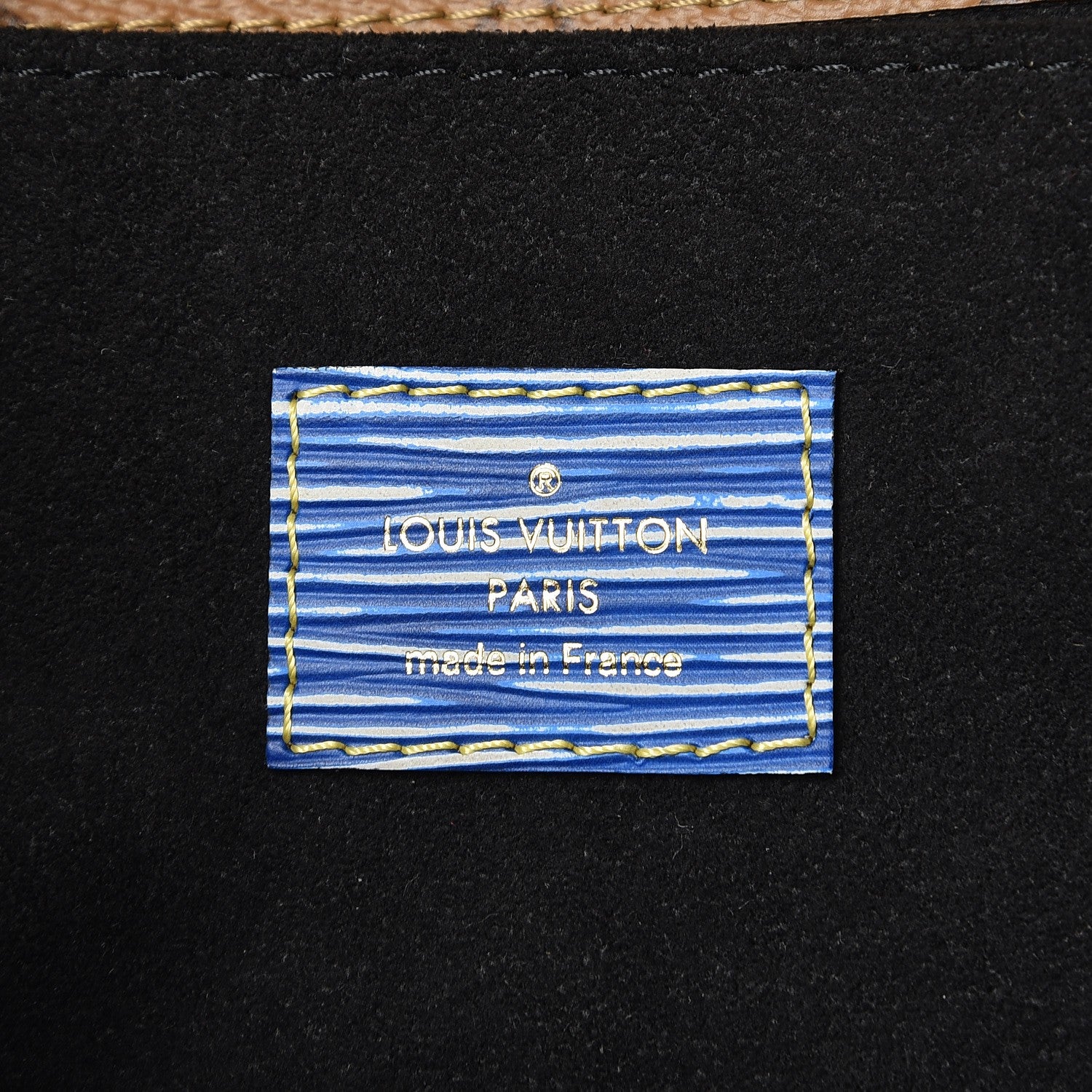 Louis Vuitton Epi Reverse Monogram Pochette Metis Denim Light 6 of 6