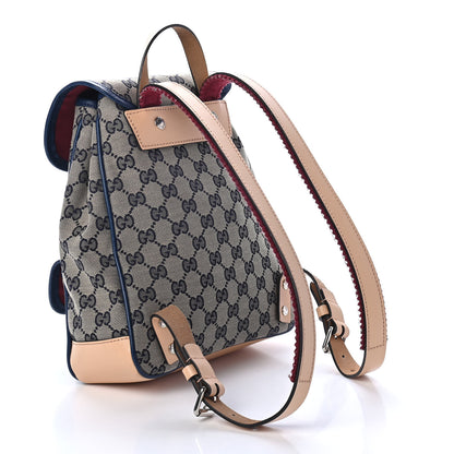 Gucci Monogram Children's GG Backpack Navy 2 of 4