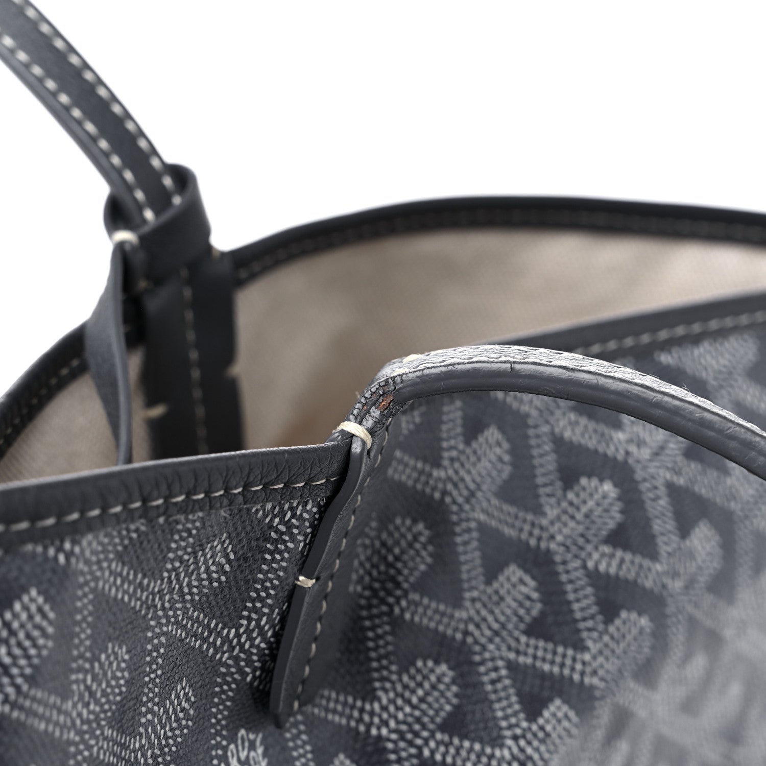 Goyard Goyardine Saint Louis PM Grey 12 of 13