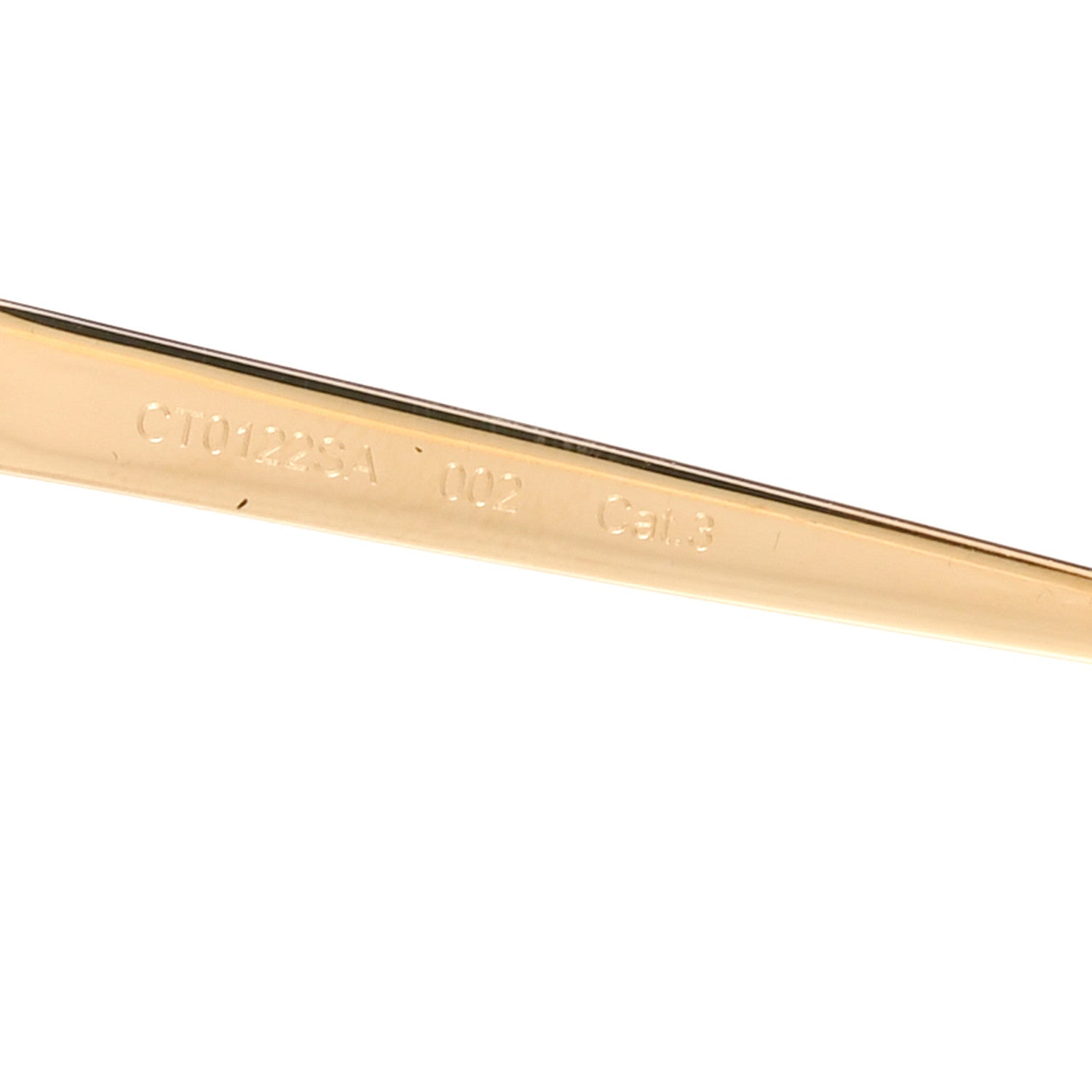 Cartier Panthere Wild De Cartier Sunglasses CT0122SA Tortoise 6 of 7