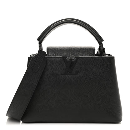 Louis Vuitton Taurillon Capucines BB Matte Black 1 of 10