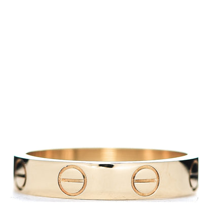 Cartier 18K Yellow Gold 3.5mm LOVE Wedding Band Ring 49 4.75 2 of 4
