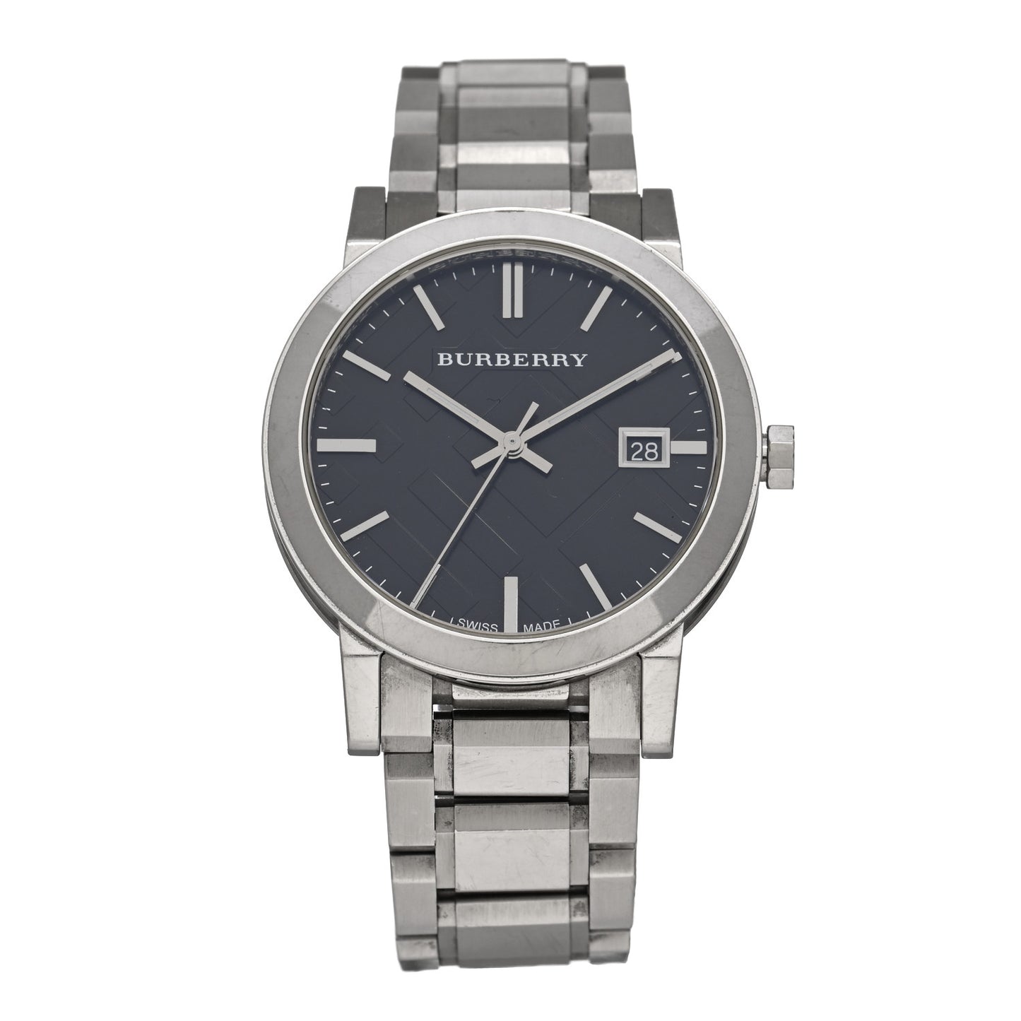 Stainless Steel 38mm The City Quartz Watch Black BU9001