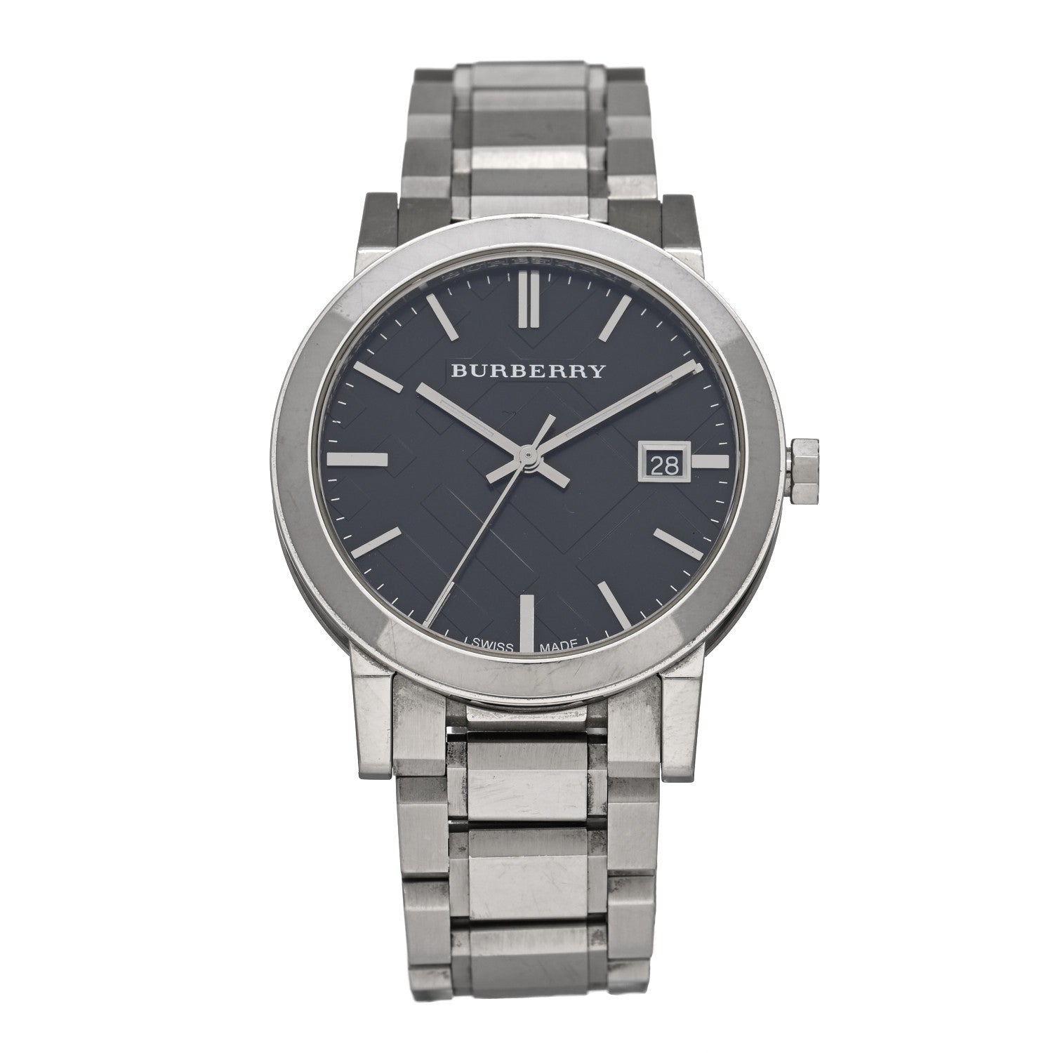 Burberry Stainless Steel 38mm The City Quartz Watch Black BU9001 1 of 5
