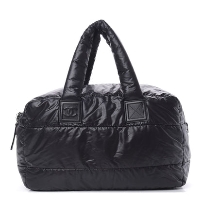 Chanel Nylon Quilted Large Coco Cocoon Tote Black 1 of 11