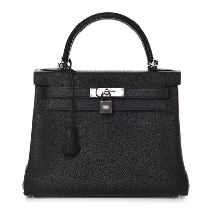 Hermes Togo Kelly Retourne 28 Black 1 of 37