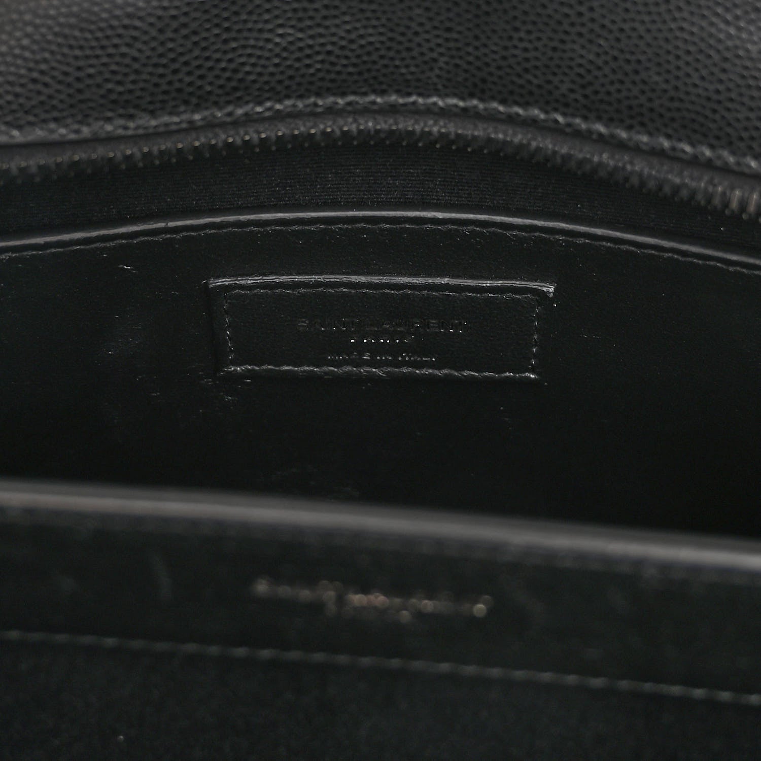 Saint Laurent Grain De Poudre Medium Uptown Tote Black 7 of 10