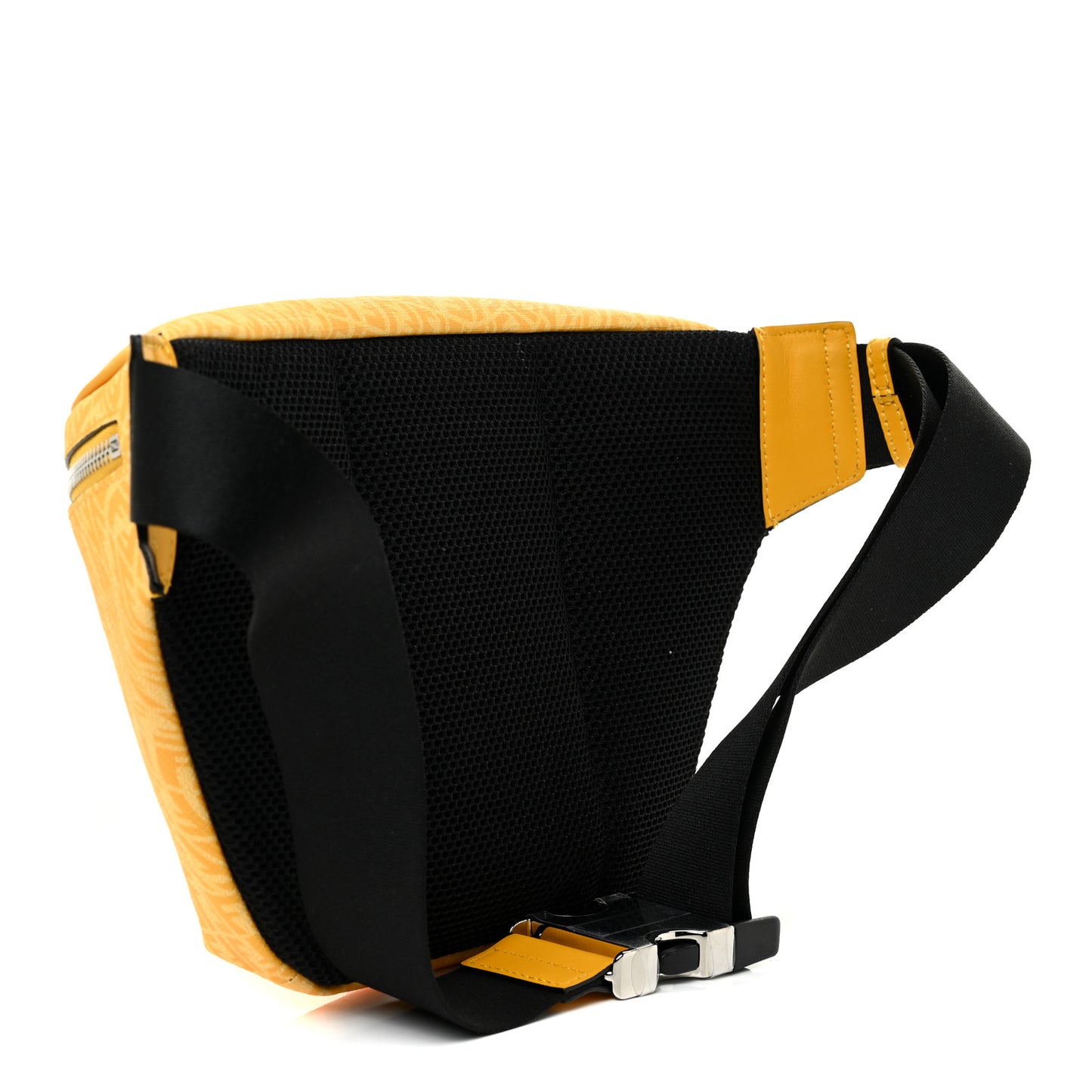 X SARAH COLEMAN Glazed Fabric Vitello Grace Light Micro FF Vertigo Belt Bag Mimosa