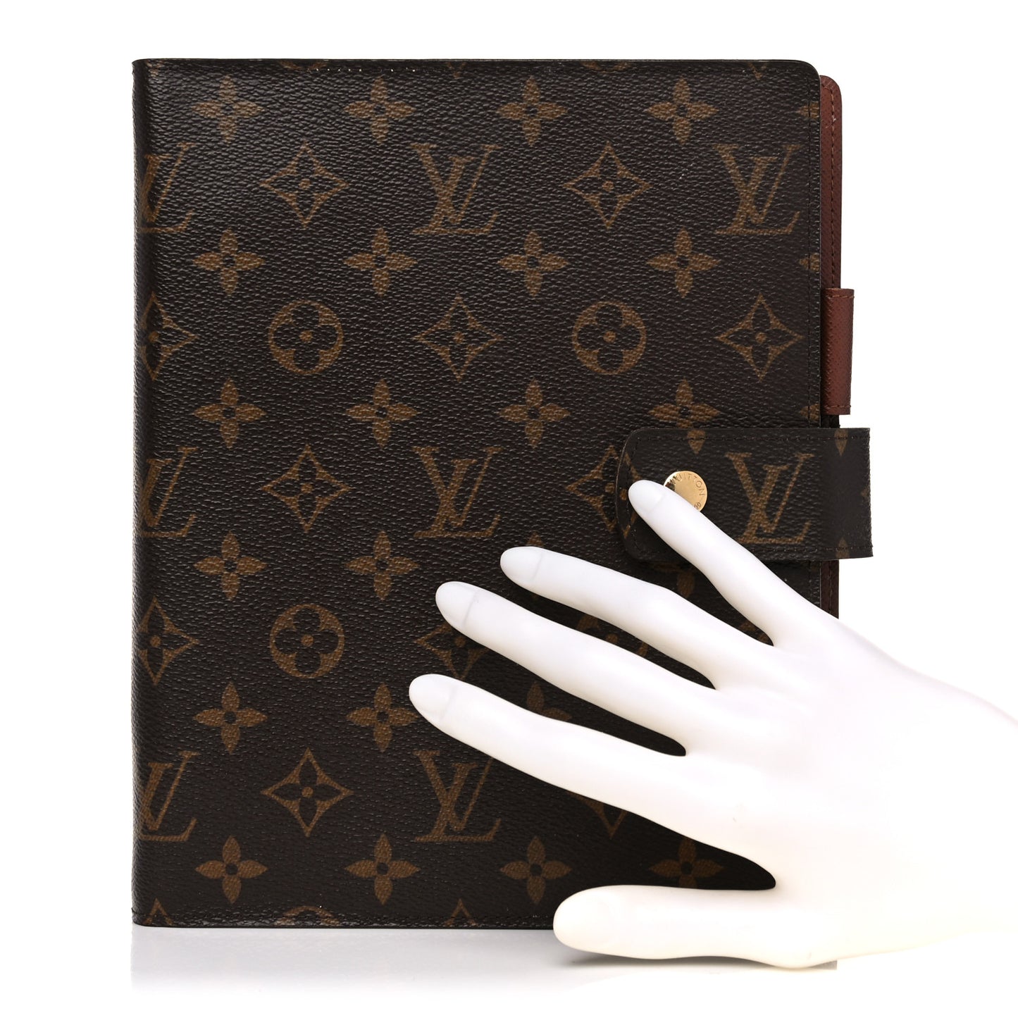 Monogram Large Ring Agenda Cover