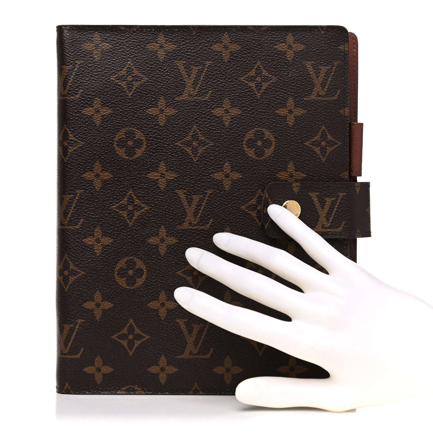 Louis Vuitton Monogram Large Ring Agenda Cover 2 of 14