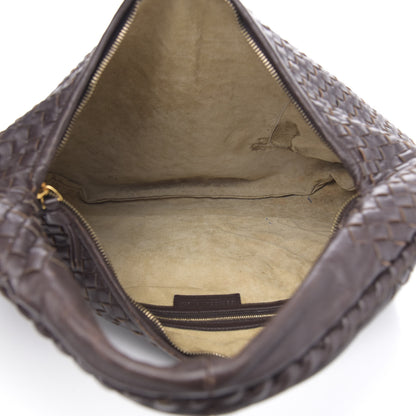 Bottega Veneta Nappa Intrecciato Large Veneta Hobo Ebano 5 of 15