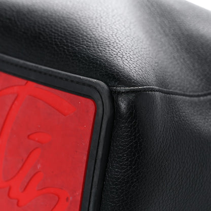 Christian Louboutin Grained Calfskin Studded Tote Black 8 of 25