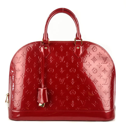 Louis Vuitton Vernis Alma GM Pomme D'Amour 1 of 7