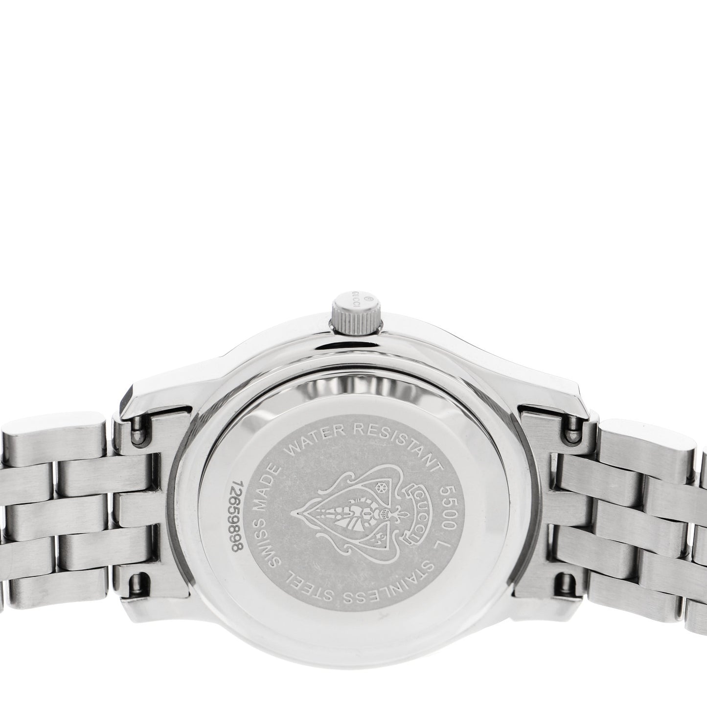 Stainless Steel 27mm 5500L Quartz Watch Black