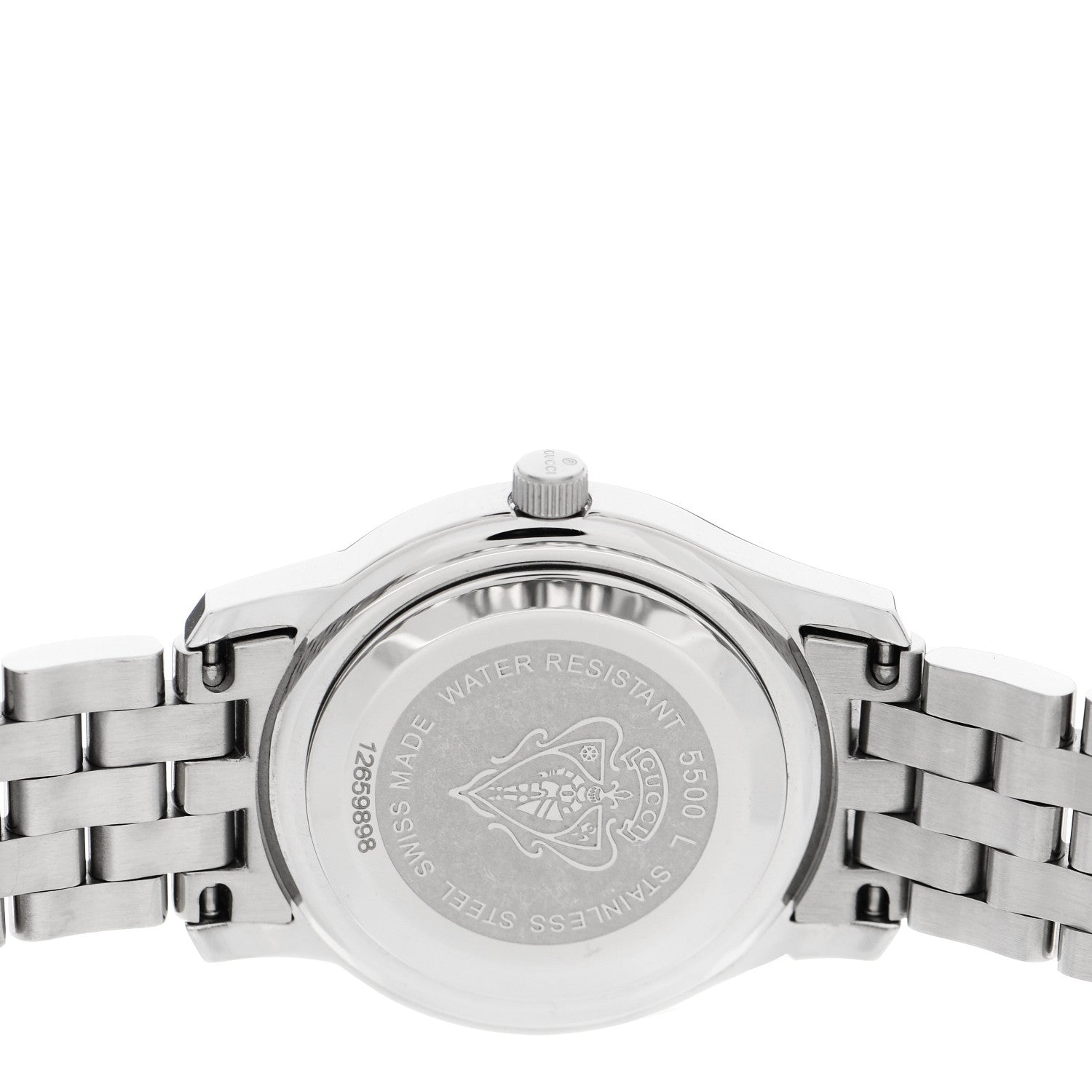 Gucci Stainless Steel 27mm 5500L Quartz Watch Black 4 of 4